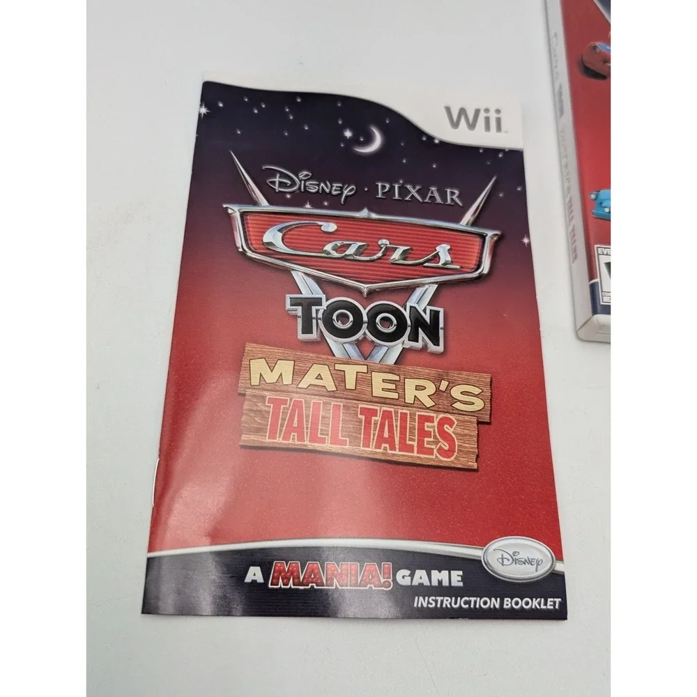 Disney Pixar: Cars Toon: Mater's Tall Tales Nintendo Wii Complete Near Mint Disc